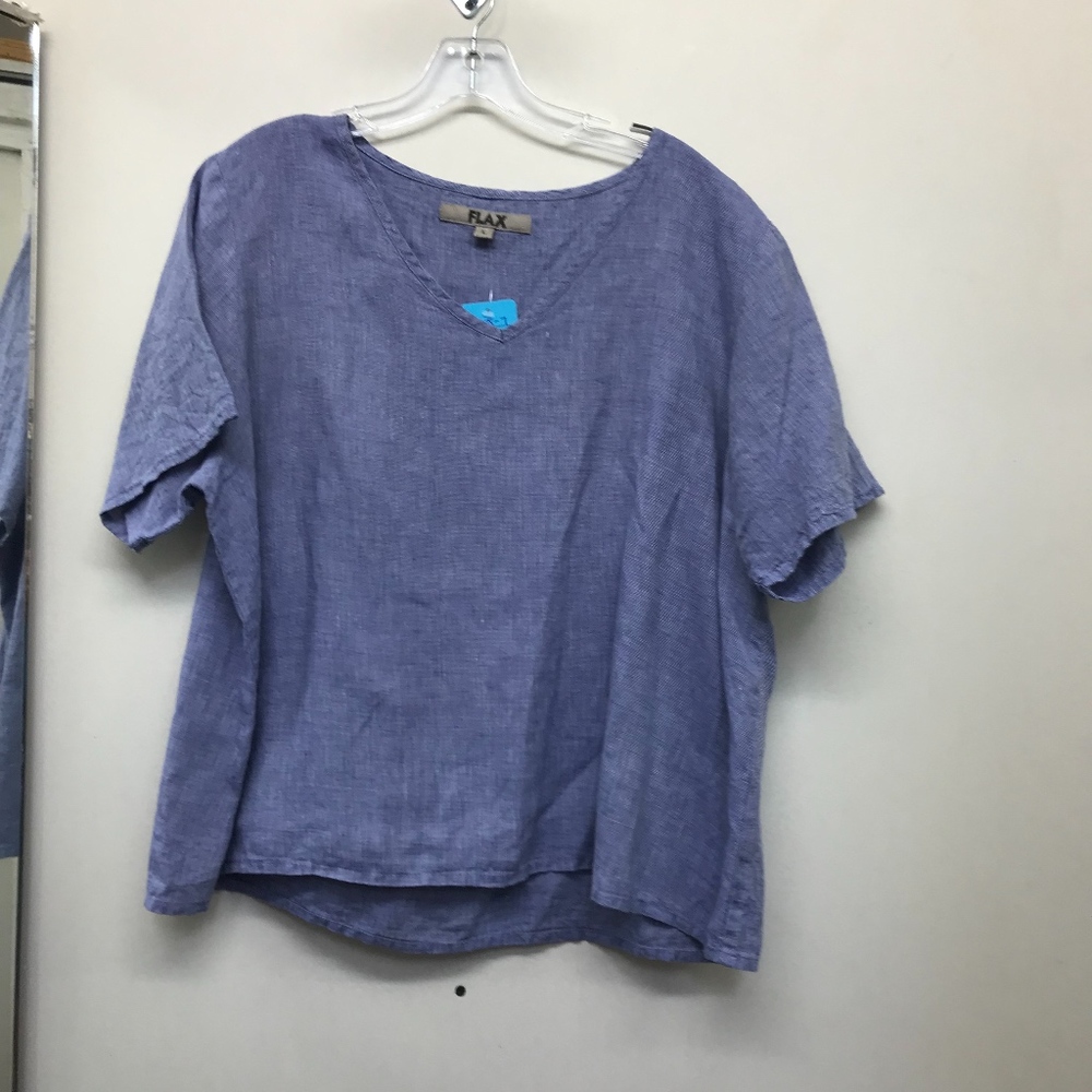 FLAX Linen V-Neck